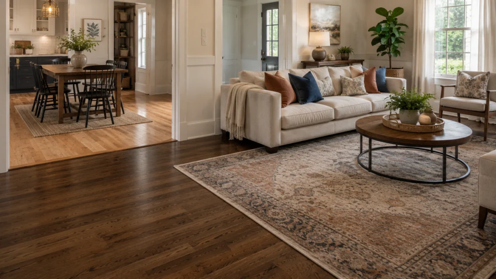 Balance Color With Rugs, Carpet, and Textiles