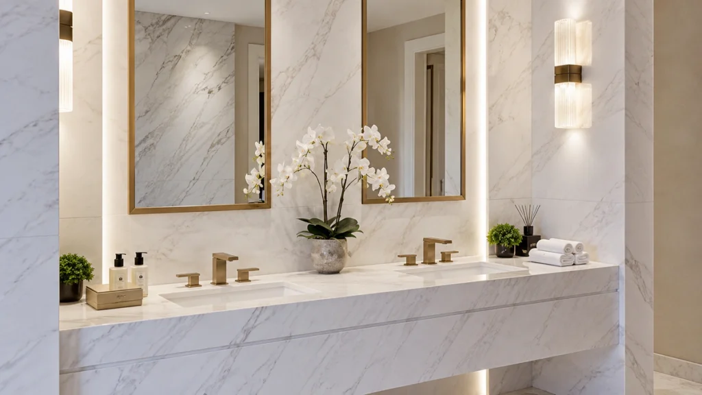 Luxury Ideas For Small Bathrooms