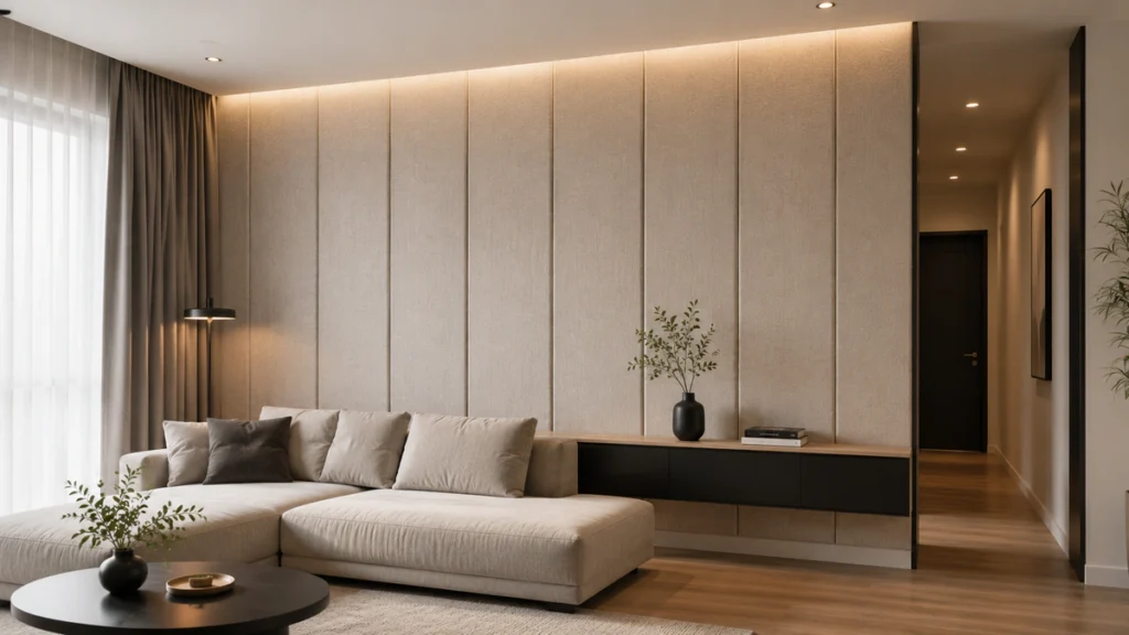 Fabric Wall Panels - Modern Minimalist for Clean Lines