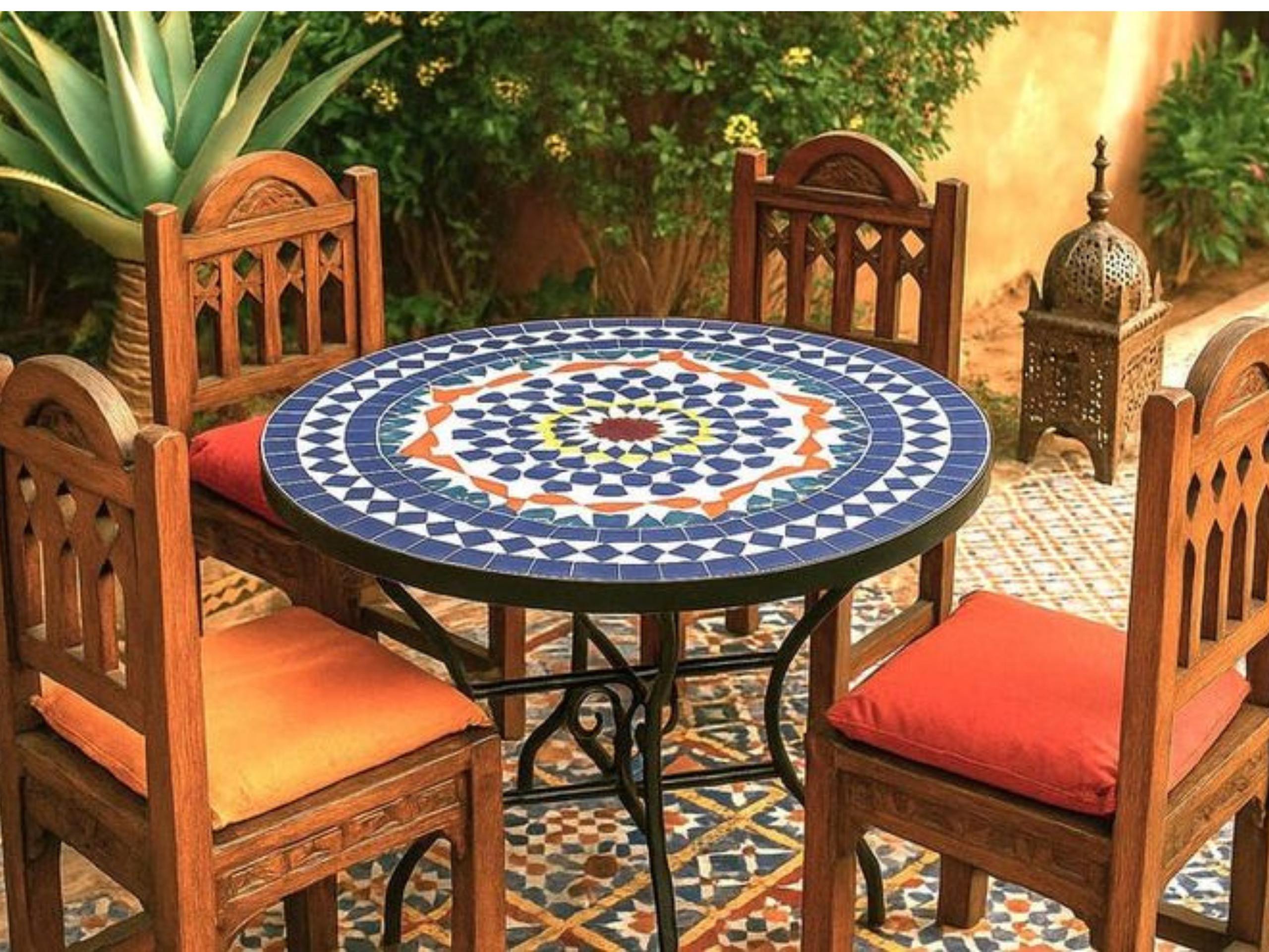 Top 10 Moroccan Garden Table Designs to Elevate