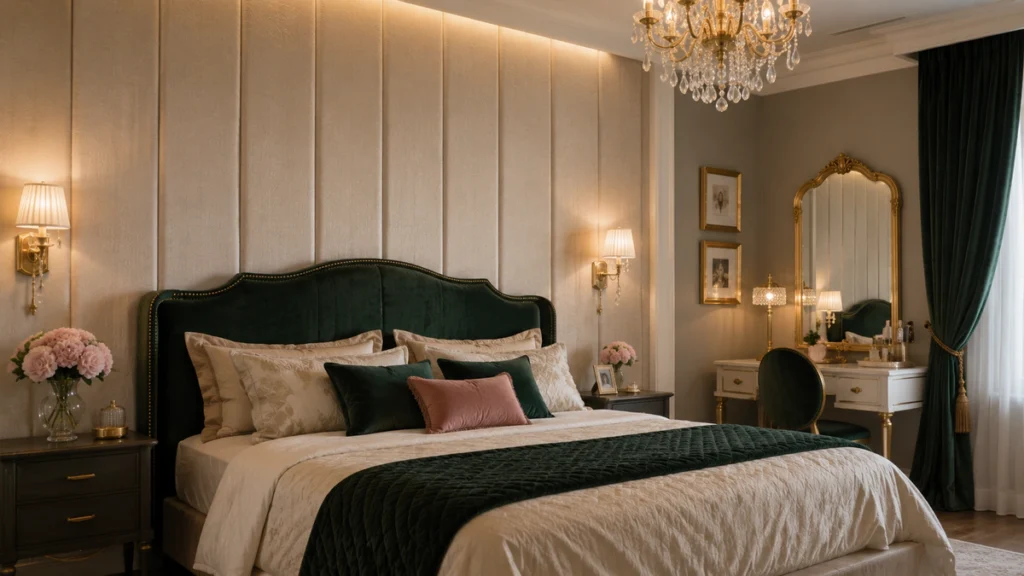 Vintage Glamour With Soft Drama