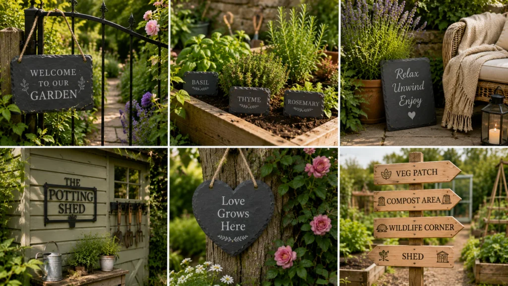 Where Garden Signs Fit in Your Outdoor Design