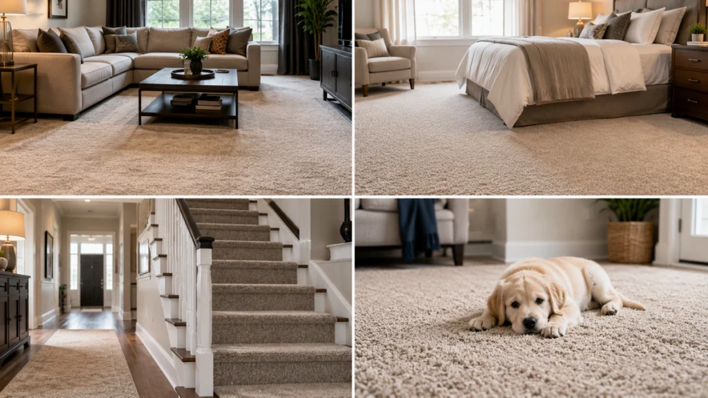 Choose Pile Height by Room