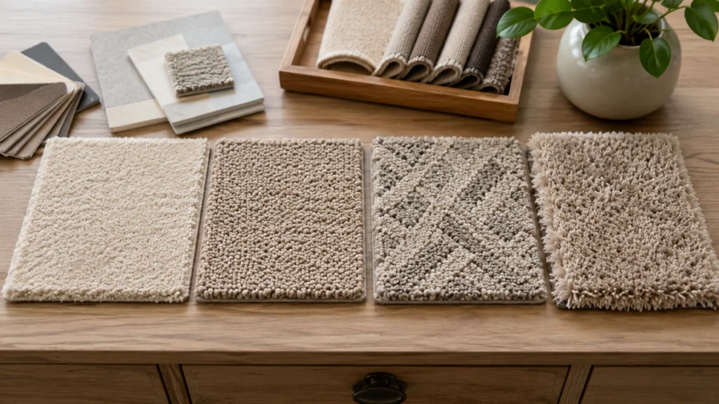 Compare the Main Carpet Pile Types