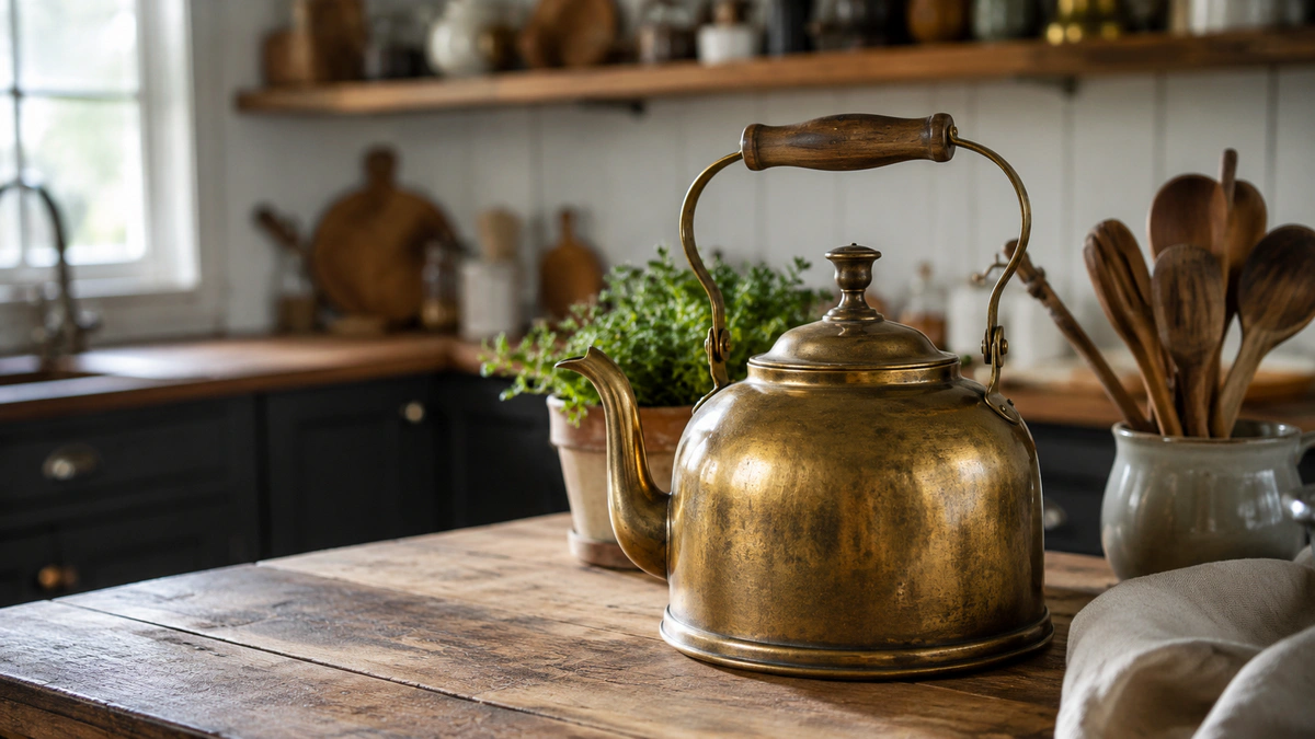 Reasons Vintage Brass Kettles Are Back in Style
