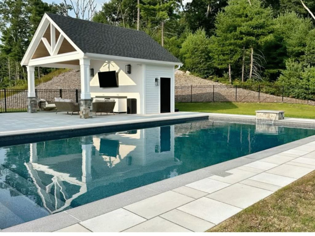 poolside pavilion