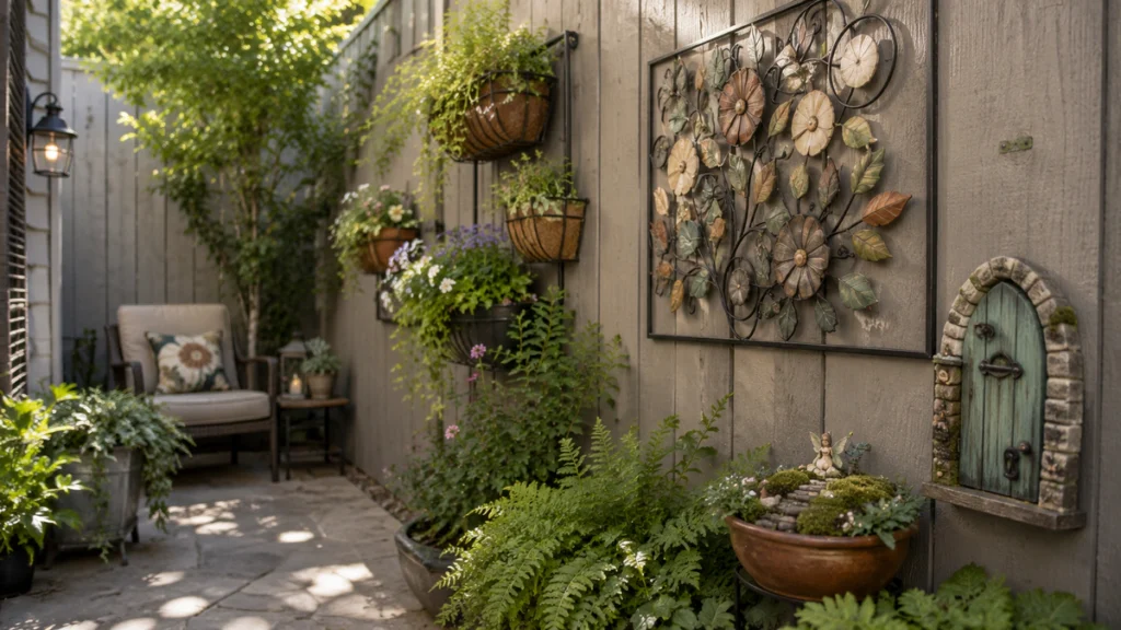 Use Wall Art, Vertical Pieces, And Small-Space Details