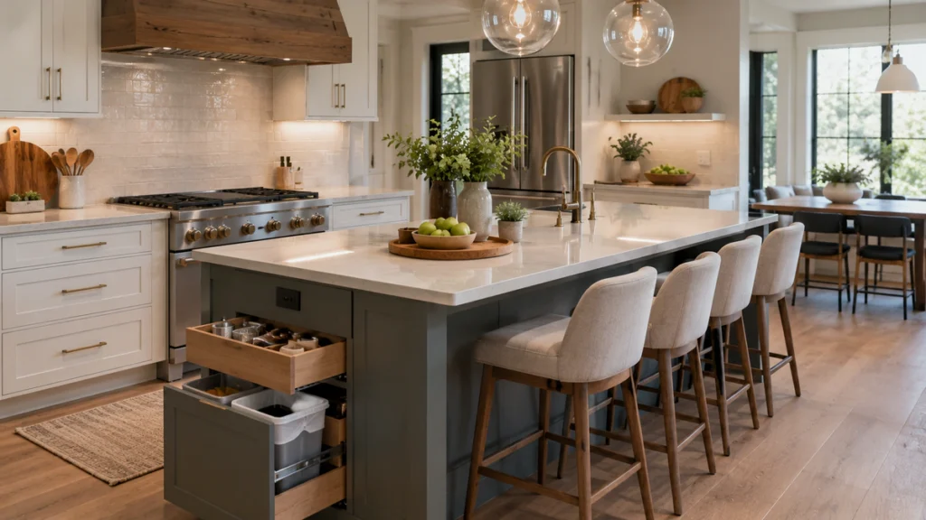 Kitchen Remodel Ideas - Make the Island Work Harder Than It Looks