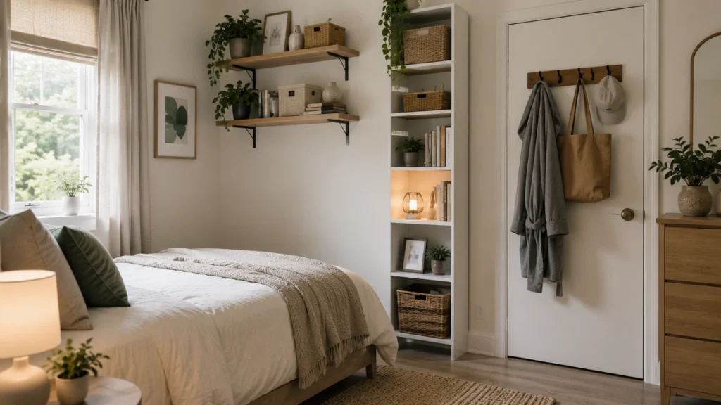 Use Walls, Doors, and Vertical Space